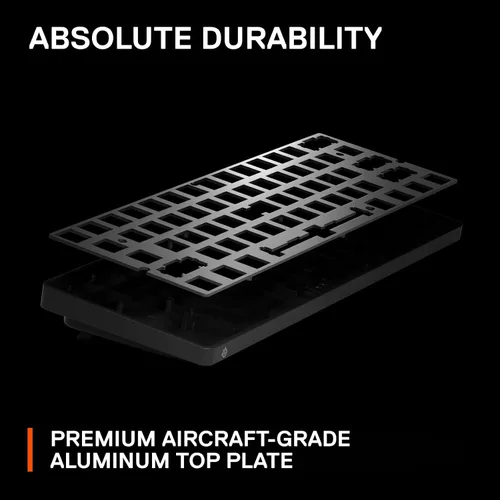 Vista 7 de SteelSeries Teclado inalámbrico Apex Pro Mini - Diseño del 60% - OmniPoint 2.0 - Quantum 2.0 inalámbrico - Teclas PBT de doble disparo - Negro