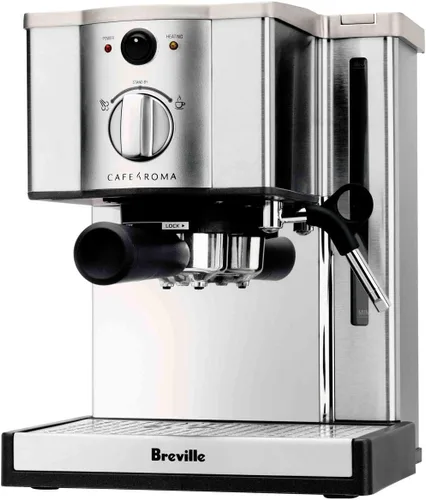 Vista 2 de Breville ESP8XL Cafetera de espresso de acero inoxidable Cafe Roma