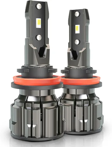 Vista 14 de POISON SCORPION Faros antiniebla H4, foco 6500K 600% con ventilador, paquete de 2