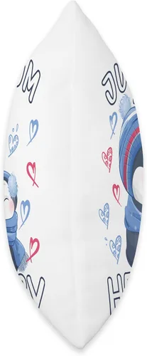 Vista 2 de Momlife Stuff Penguins Mom And Baby Gifts Penguin Just A Mom Who Loves Her Baby - Almohada de 16 x 16 pulgadas, multicolor