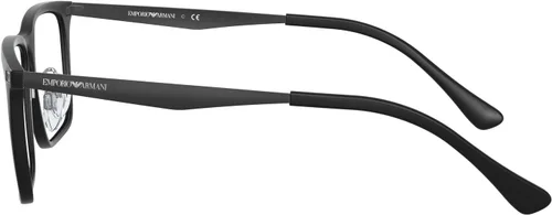 Vista 4 de Emporio Armani mens Ea3169f Low Bridge Fit Rectangular Prescription Eyewear Frames