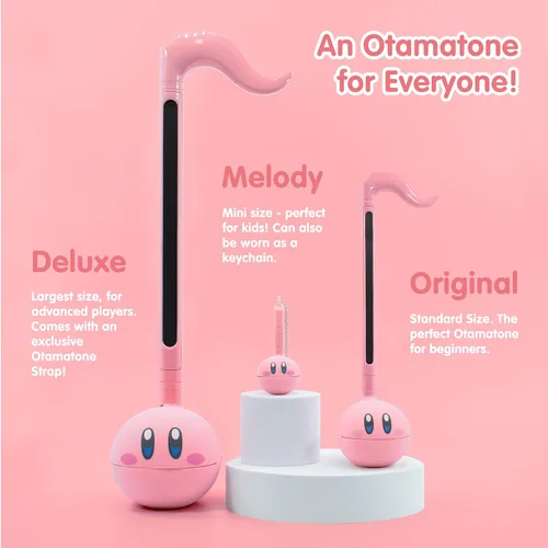 Vista 12 de Otamatone Kirby Rosa Estrella Héroe Instrumento Musical Electrónico Japonés Sintetizador de Música Portátil de Japón por Maywa Denki Studio, Premio