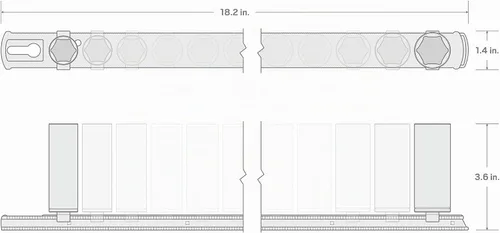 Vista 7 de TEKTON - Juego de dados de 1/2 pulgada con engrane de 6 puntos, 10 piezas (15/16-1-1/2”), SHD92109