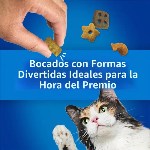 Vista 9 de Purina Friskies Golosinas para gatos, Party Mix Beachside Crunch - (Paquete de 10) Bolsas de 2.1 oz
