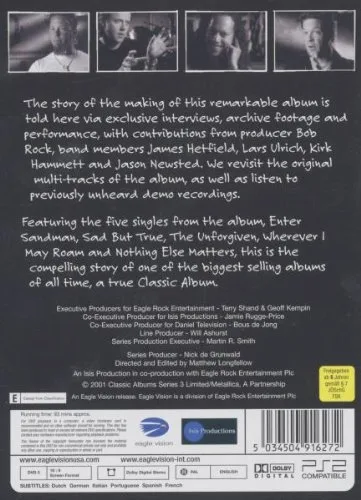 Vista 2 de Metallica - The Black Album