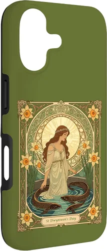 Vista 3 de Dwynwen's Well and Sacred Fish Case for iPhone 17