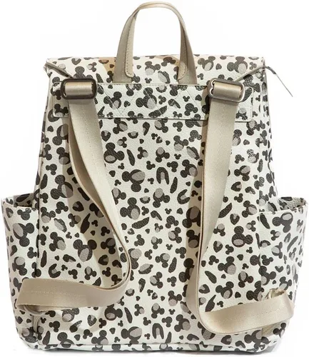 Vista 3 de Freshly Picked Mini mochila clásica convertible para pañales, Mickey Leopardo, talla única , Clásico