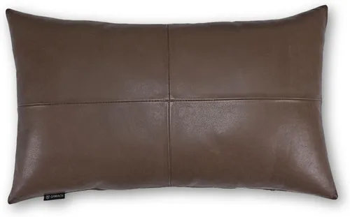 Vista 24 de Funda de almohada rectangular de piel de cordero – Funda de cojín para sofá – Fundas decorativas para sala de estar y dormitorio, caja negra