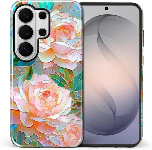 Vista 63 de Funda compatible con Samsung Galaxy S23, funda híbrida de protección rígida de 2 capas, a prueba de golpes, funda protectora resistente para Lata