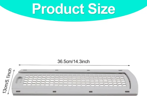 Vista 2 de WE22X35337 - Cubierta de rejilla para lavadora y secadora, compatible con GE, secadora Hotpoint, compatible con GE & Hotpoint Dryer Reemplazo