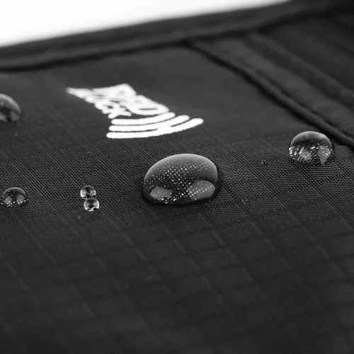 Vista 5 de KEAFOLS Bolsa de viaje para el cuello, cartera familiar para pasaporte con bloqueo RFID