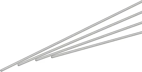 Vista 15 de uxcell Tubo capilar de acero inoxidable 304, OD 0.020 in x 0.004 in pared gruesa 11.811 in longitud tubo de metal para maquinaria industrial, 2
