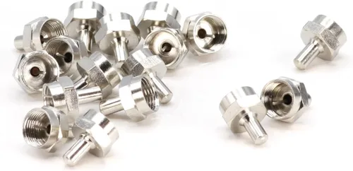 Vista 3 de THE CIMPLE CO Terminadores de 75 ohmios para extremos de cable coaxial, tapas coaxiales tipo F para puertos RF no utilizados, terminadores