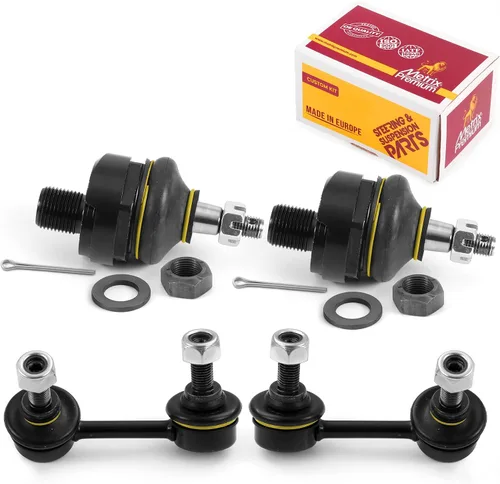 Vista 58 de Metrix Premium Chassis Parts - Juego de 4 piezas de articulación de rótula superior y barra estabilizadora delantera para Ford Ranger RWD 1998-2011