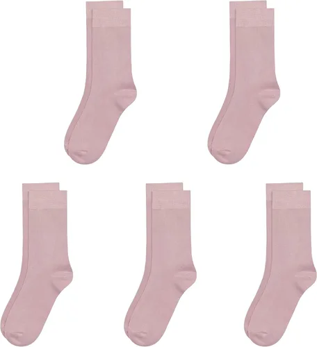 Vista 13 de SERISIMPLE Calcetines de bambú de viscosa para niños, calcetines escolares antiolor para niños y niñas, uniforme, ligeros, con costuras planas, 5