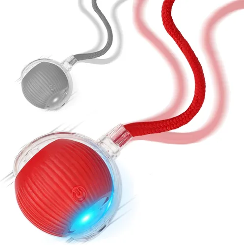 Vista 9 de Goosheep 2025 Nuevo 1 Paquete Pelota para Gato Juguetes de Gatito para Interiores Juguete de Pelota Interactivo para Gatito Cola Rápida Rodamiento