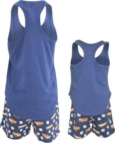 Vista 3 de Unique Baby Conjunto de pantalones cortos a juego para mamá y yo para niñas
