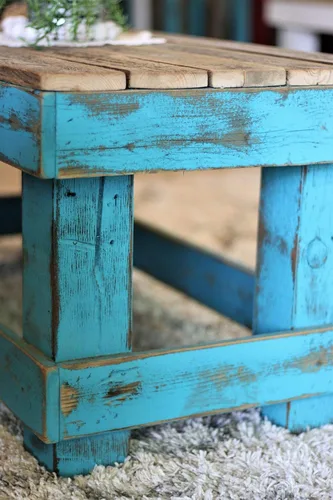 Vista 4 de Turquoise Combo Coffee Table
