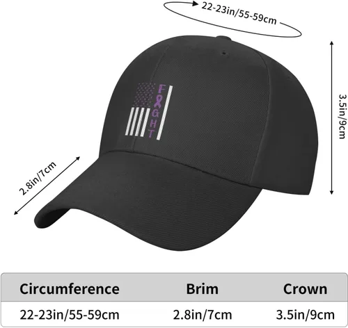 Vista 9 de Baseball Cap Personalized Adjustable Trucker Caps Casual Dad Hat Sun Hat for Gifts