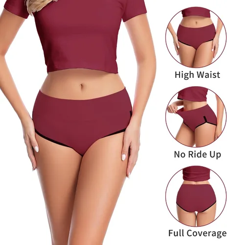 Vista 2 de Ropa interior de algodón para mujer, bragas para mujer, ropa interior de algodón para mujer, bragas para mujer