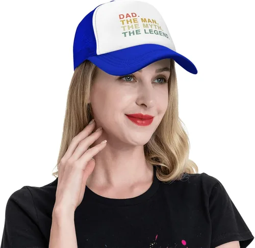 Vista 9 de Black Trucker Hat Weddings Officiant Marriage Trucker Caps Man Myth Legend Officiant Running