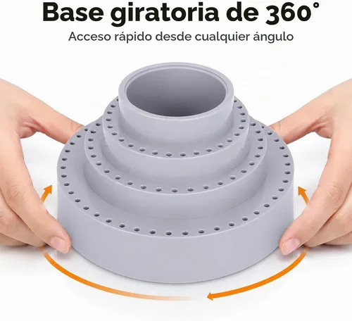 Vista 5 de Rotary Tool Bit Holder Mandril Banco Herramienta Pulido Pulido Rueda Conjunto Gris