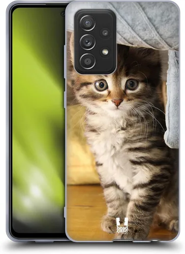 Vista 9 de Head Case Designs Chinchilla - Funda de gel suave persa para gatitos esponjosos, compatible con Galaxy A52, A52s, 5G (2021)