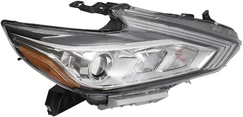 Vista 4 de Brock Faro delantero para 2016-2018 Altima con bisel cromado sin LED luces diurnas 260109HS9A derecha NI2503247