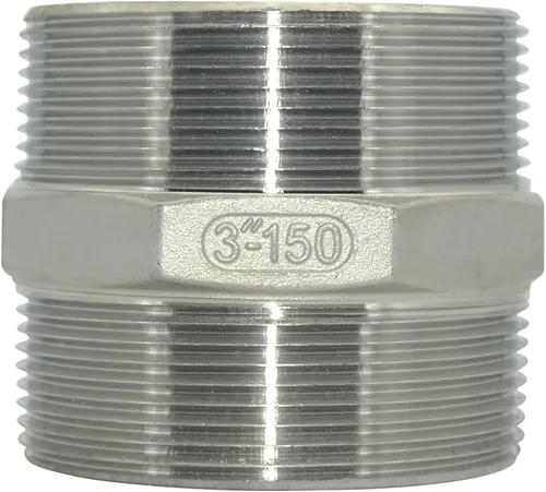 Vista 13 de Pezón hexagonal roscado macho NPT de 1/8 "x 1/8", acoplador rápido de acero inoxidable 304 (1/4")