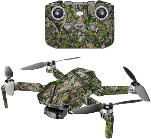 Vista 13 de MightySkins - Compatible con DJI Mini 2 Dron portátil - Artic Camo Funda protectora de vinilo duradera y única Fácil de aplicar, quitar