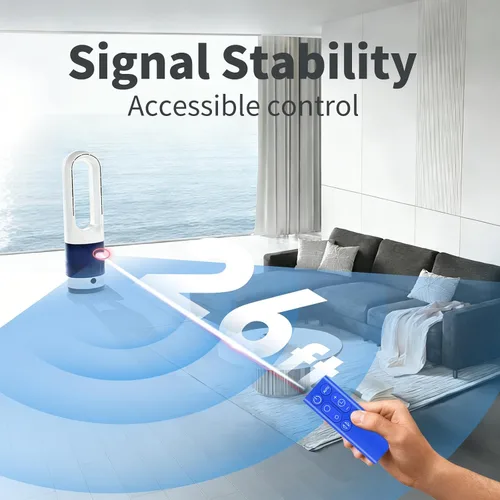 Vista 8 de Control remoto de repuesto para Dyson DP01/DP03/TP02/TP03 (azul) compatible con ventiladores Pure Cool/Hot+Cool y purificadores de aire