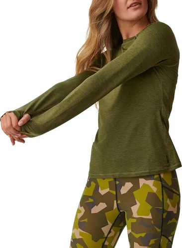 Vista 3 de BASS OUTDOOR Camisa de manga larga de punto activo para mujer