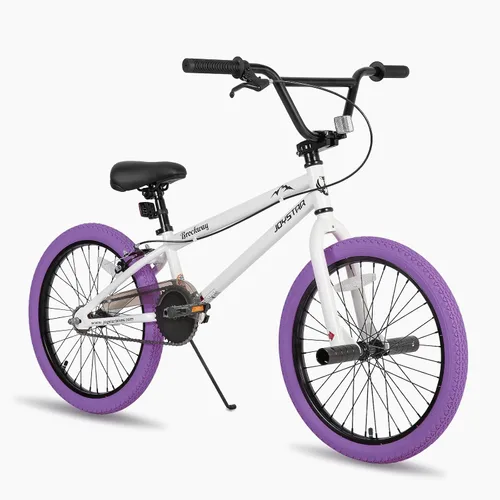 Vista 11 de JOYSTAR Brockway Freestyle - Bicicletas BMX para niños de 20 pulgadas y 24 pulgadas, bicicletas para niños de 6 a 14 años y ciclistas de nivel