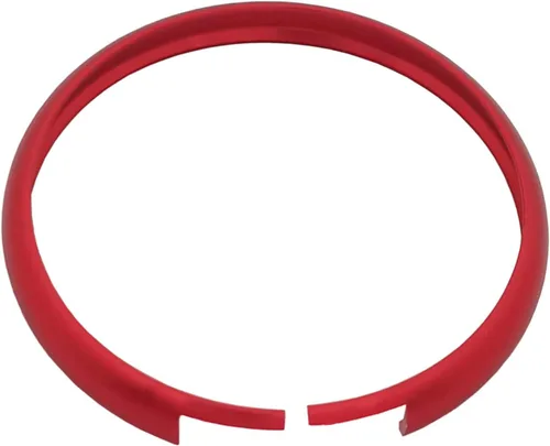 Vista 4 de Anillo protector para llave inteligente de aluminio compatible con BMW Mini Cooper R55 R56 R57 R58 R59 R60 (Azul)