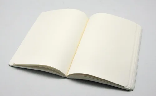 Vista 2 de Cuaderno clásico de corcho A5 Cleanstyle (Natural B) en blanco