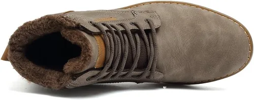 Vista 6 de Quicksilk EYUSHIJIA - Botas de nieve impermeables para hombre
