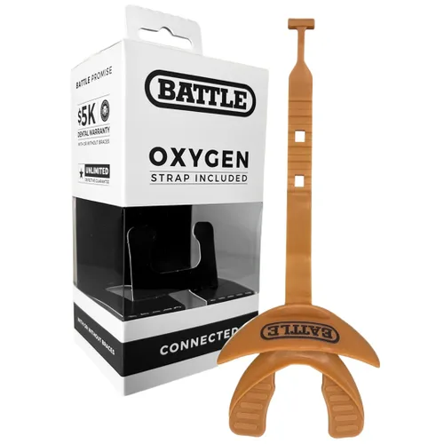 Vista 15 de Battle protector bucal con correa conectada, para labios, con oxígeno, 2.5