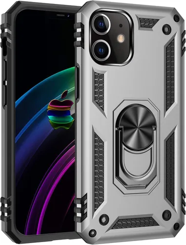 Vista 31 de Korecase Funda para iPhone 17 Pro con soporte de anillo, grado militar, resistente, a prueba de golpes, protección de cuerpo completo para Apple