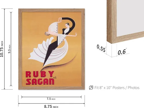 Vista 3 de Poster Master Arte de pared de danza, impresión vintage de salón de baile, póster de salón Art Deco, póster de Ruby Et Sagan, gran regalo