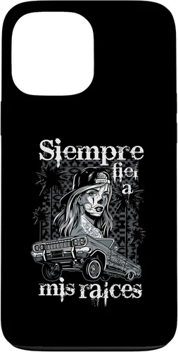 Vista 24 de iPhone 16 Chicana Style Lowrider Ropa Mujeres Mexicano-Americana Latina Case