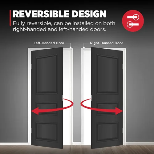 Vista 4 de Kwikset Tustin - Manija de puerta de entrada con cerradura y llave, palanca exterior reversible con cerradura segura, para entrada principal