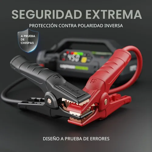 Vista 4 de LOKITHOR JA3000 PRO Arrancador con inflador de aire