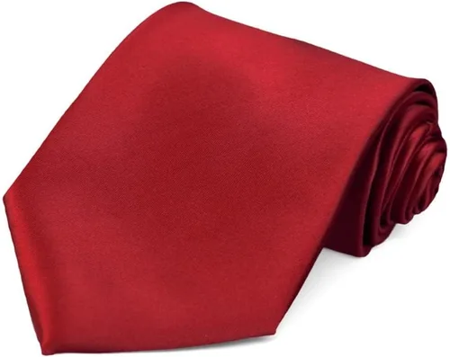 Vista 78 de tiemart Corbata de color sólido para hombre Longitud estándar