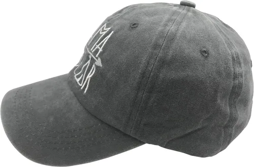 Vista 3 de Gorra de béisbol con diseño de Mama Bear para mujer, estilo vintage