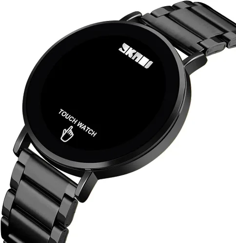 Vista 2 de Reloj digital de moda para hombre, con luz de fondo, resistente al agua