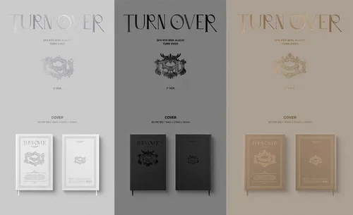 Vista 2 de SF9-9º Mini álbum Turn Over CD (F ver)