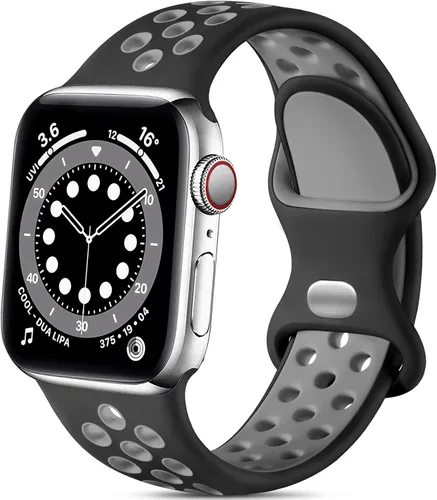 Vista 28 de Lerobo - Bandas deportivas compatibles con Apple Watch Band de 40 mm, 41 mm, 38 mm y 42 mm para Series 11, 10 para mujeres y hombres, suaves bandas