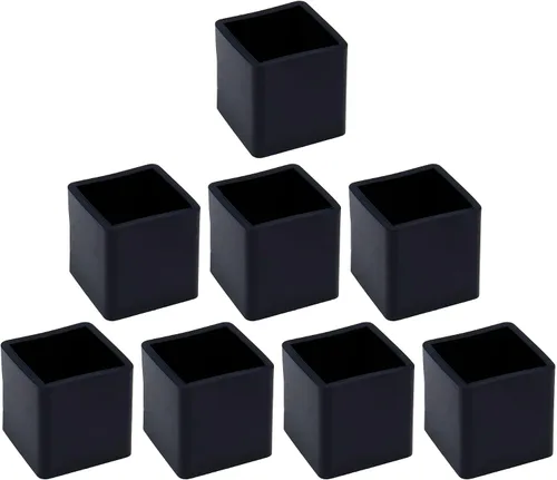 Vista 10 de Mcredy - Tapas para patas de silla, protector de patas de mesa, tamaño interior, 1-1/2 pulgadas x 1-1/2 pulgadas, para patas de muebles cuadradas