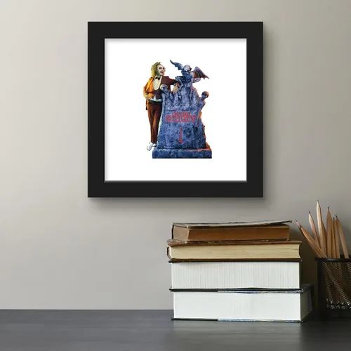 Vista 4 de Trends International Gallery Pops Beetlejuice - Póster de pared de Beetlejuice, 12.00 x 12.00 pulgadas, versión de marco negro