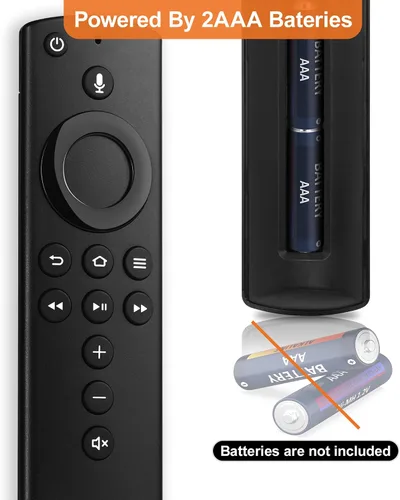 Vista 8 de Replacement Remote Voice Controller for Fire Stick 2nd Gen/Lite/4K/2020 Release, TVs Cube(1st/2nd Gen), Smart TV 3rd Gen, Not for Smart TV 1st/2nd